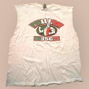 ITALIAN MUSCLE BRO TANK (XL)
